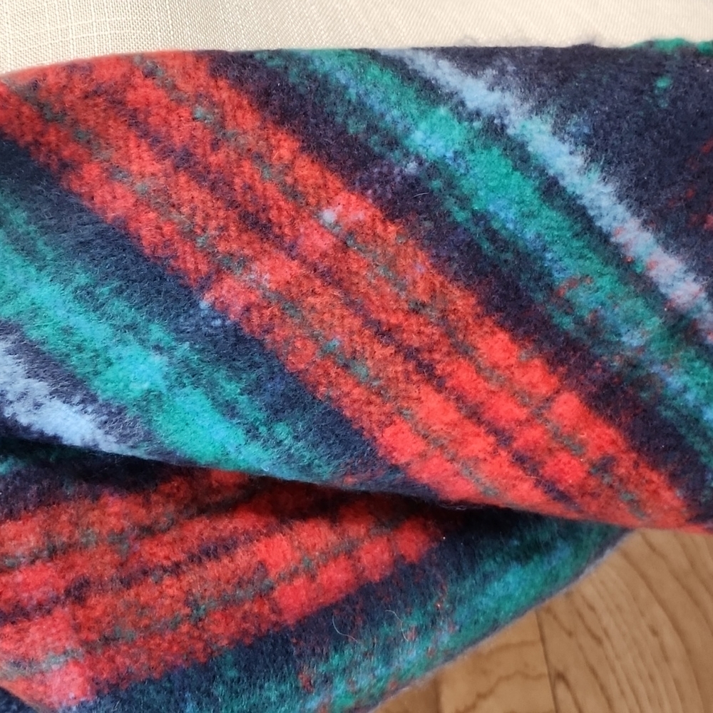 Aerie Super Soft Bright Striped Blanket Scarf NEW - Picture 6 of 6